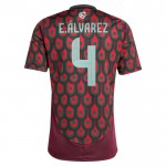 Günstige Fußballtrikots Mexiko Edson Alvarez 4 Heimtrikot 2024 Kurzarm